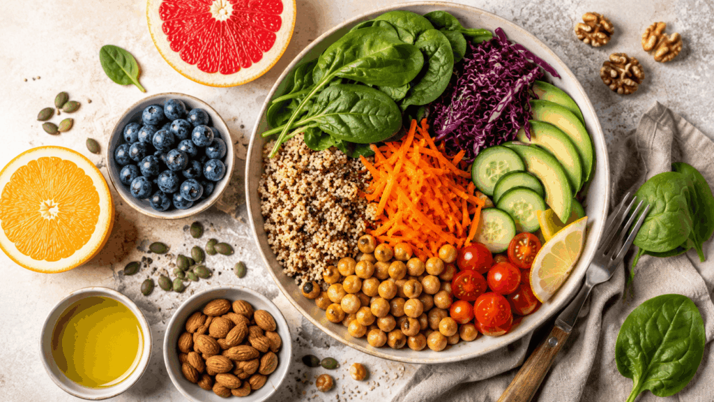 entzündungshemmende ernährung, haut
